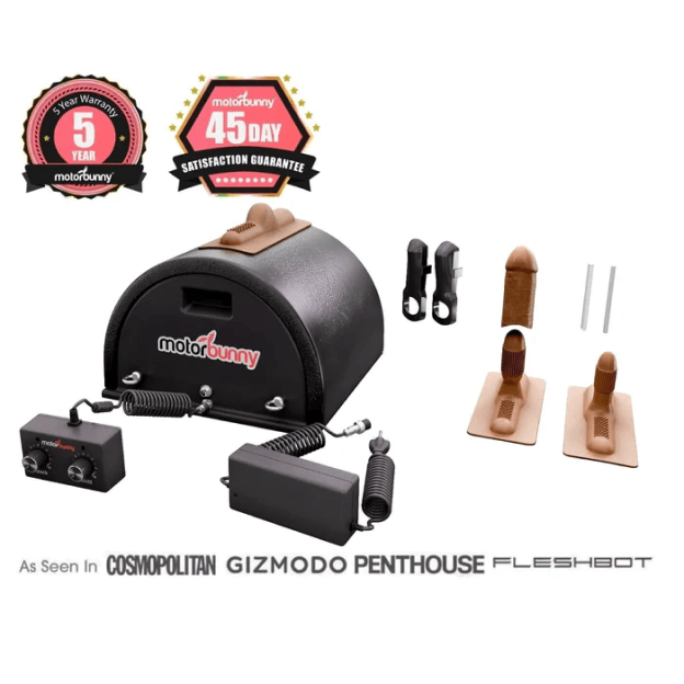 motorbunny original sex machine starter kit with accessories and attachments